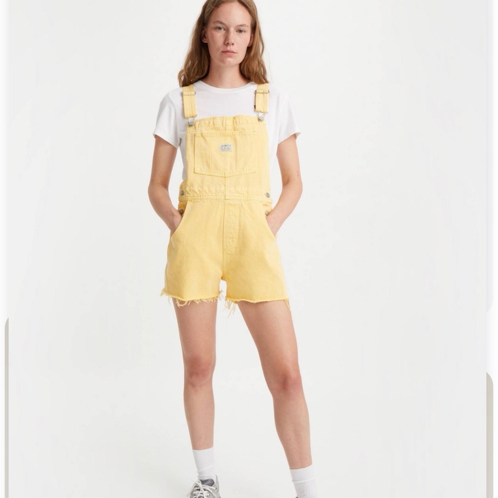 Levi's Yellow Women's Jeans Overalls